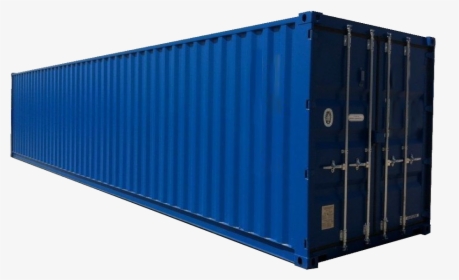 40 Foot Container Blue, HD Png Download, Free Download