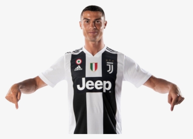 Ronaldo Juventus Png Cr7 - Ronaldo In Juventus Kit, Transparent Png, Free Download
