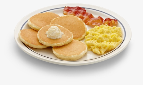 Pancakes Bacon And Eggs, HD Png Download, Free Download