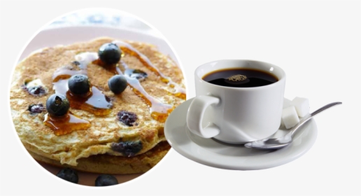 Meet Marco’s Blueberry Pancake Breakfast - Café Allongé, HD Png Download, Free Download