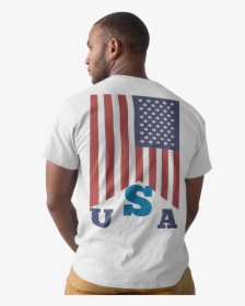 American Flag Black And White - King And Queens T Shirt, HD Png Download, Free Download