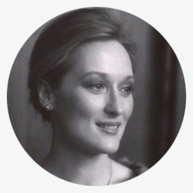 Meryl Streep Black And White, HD Png Download, Free Download