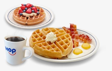 Eggs Bacon And Waffles, HD Png Download, Free Download