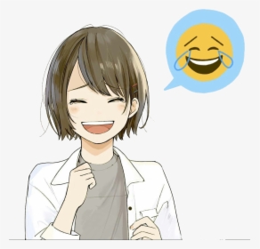Transparent Kawaii Face Png - Thinking Emoji Thinking Anime, Png Download, Free Download