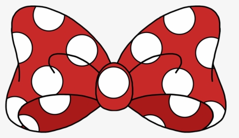 Mickey Mouse Bow Png - Red Minnie Bow Png, Transparent Png, Free Download