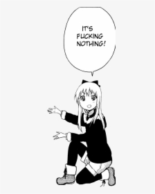 Anime, Funny, And Manga Image - It's Fucking Nothing Anime, HD Png Download, Free Download