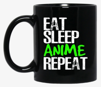 Eat Sleep Anime Repeat Funny Anime Binge Mugs Bm11oz - Beer Stein, HD Png Download, Free Download