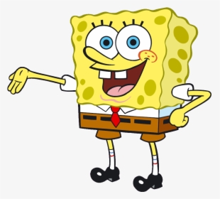 Funny Spongebob Png Photo - Spongebob With His Hand Out, Transparent Png, Free Download