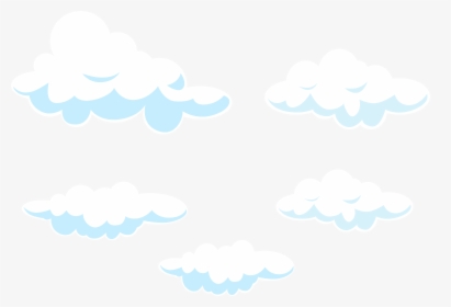 Clip Art Cartoon Cloud Transparent - Transparent Cartoon Clouds Png, Png Download, Free Download