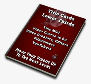 Titlecards Mini Course - Book Cover, HD Png Download, Free Download