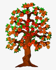 Autumn, Fall, Tree, Leaves, Colorful, Fall Colors - Tree Clip Art, HD Png Download, Free Download