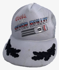 Coors Light Silver Bullet Vintage Mesh Trucker Snapback - Baseball Cap, HD Png Download, Free Download