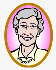 Elderly Lady Clipart Clipart Collection Royalty - Older Lady Clip Art, HD Png Download, Free Download
