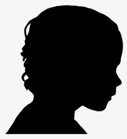 Girl Face Silhouette - Head Silhouette Transparent Png, Png Download, Free Download