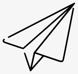 Paper Plane - Paper Plane Icon Png, Transparent Png, Free Download