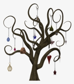Tree, Fantasy, Fairy Tales, Leafless, Colorful - ต้นไม้ ที่ ไม่มี ใบ, HD Png Download, Free Download