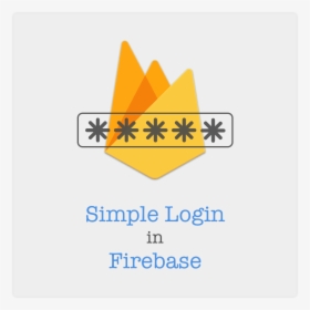 Simple Login In Firebase Web Api - Graphic Design, HD Png Download, Free Download