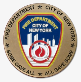 9-11 15th Anniversary Coin Frnt - Fdny Logo Twin Towers, HD Png Download, Free Download
