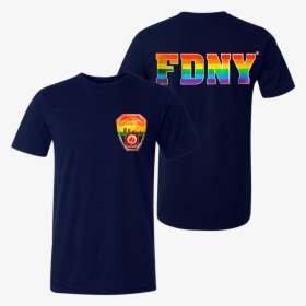 Fdny Emblem Pride Duo - Active Shirt, HD Png Download, Free Download