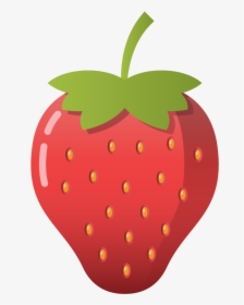 Strawberry Aedmaasikas Cartoon - Cartoon Strawberry Transparent, HD Png Download, Free Download
