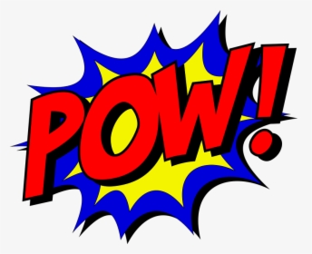 Pow, Comic, Comic Book, Fight, Explosion, Expletive - Pow Png, Transparent Png, Free Download