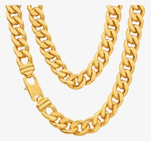 Chain Gold Necklace Clip Art - Thug Life Png Chain, Transparent Png, Free Download