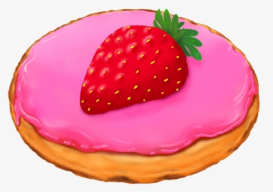 Cookies, Strawberry, Strawberries, Food, Sweets, Sweet - Strawberry, HD Png Download, Free Download