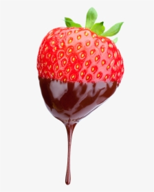 Strawberry Peoples Austin Favorite Pharmacy - Chocolate Dripping Off Strawberry, HD Png Download, Free Download