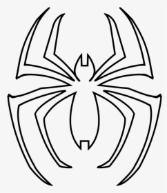 Spiderman Logo Coloring Pages, HD Png Download, Free Download