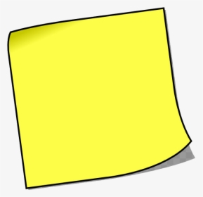 Note Post-it Sticky Notes Paper Clip Art Transparent - Sticky Note Clip Art, HD Png Download, Free Download