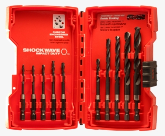 Shockwave™ Impact Duty™ Hex Drive Drill Bit Set 10pc - Screw Extractor, HD Png Download, Free Download
