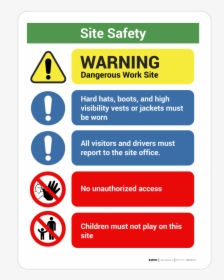 Safety Measures In Construction Work, HD Png Download, Free Download