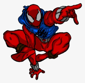 #spiderman #scarlet #clip #art - Ben Reilly Spiderman Png, Transparent Png, Free Download
