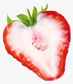 Half Strawberry Png Clip Art - Cherry Tomatoes, Transparent Png, Free Download