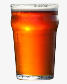 Beer, Drink, Alcohol, Red, Amber, Glass, Png - Pint Of Beer Transparent, Png Download, Free Download
