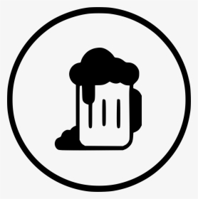 Transparent Beer Cheers Clipart Black And White - Drink Icon Beer Png, Png Download, Free Download