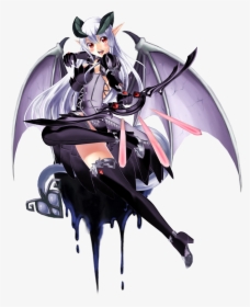 Lilin Lilith Wikia Monster Girl Encyclopedia Demon - Anime Demon Lord Girl, HD Png Download, Free Download