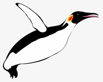 Penguin Flying Clip Art, HD Png Download, Free Download