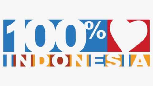 100% Indonesia Logo Vector - 100 Indonesia Vector, HD Png Download, Free Download