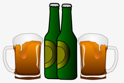 Beer Distilled Beverage Alcoholic Drink Clip Art - Alcohol Clipart, HD Png Download, Free Download