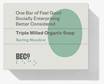 Spring Meadow Fragrance Beco Bar Soap, HD Png Download, Free Download
