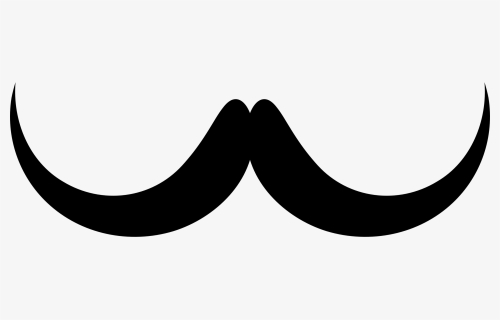 Mustache Silhouette, HD Png Download, Free Download