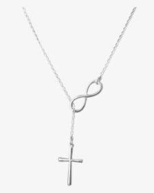 Silver Plated Cross And, HD Png Download, Free Download