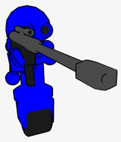 Ranged Unit With Powerful Rifle And Scope Clipart ,, HD Png Download, Free Download