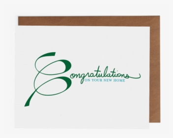 Congratulations On Your New Home, HD Png Download, Free Download