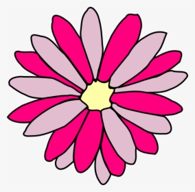 Pink Daisy Png, Transparent Png, Free Download