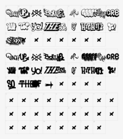 Hip Hop Fonts Png Free Download, Transparent Png, Free Download