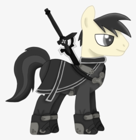 Kirito My Little Pony , Png Download, Transparent Png, Free Download