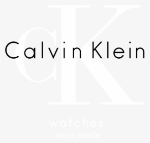 Calvin Klein Watches Logo Black And White, HD Png Download, Free Download