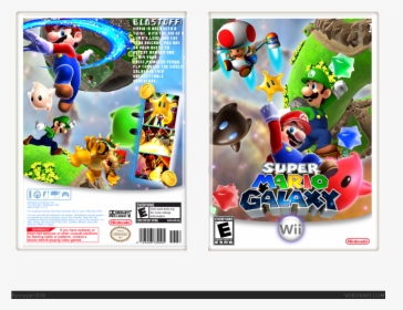 Super Mario Galaxy Box Cover, HD Png Download, Free Download